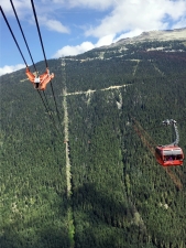 Peak 2 Peak Gondola across the Mountains